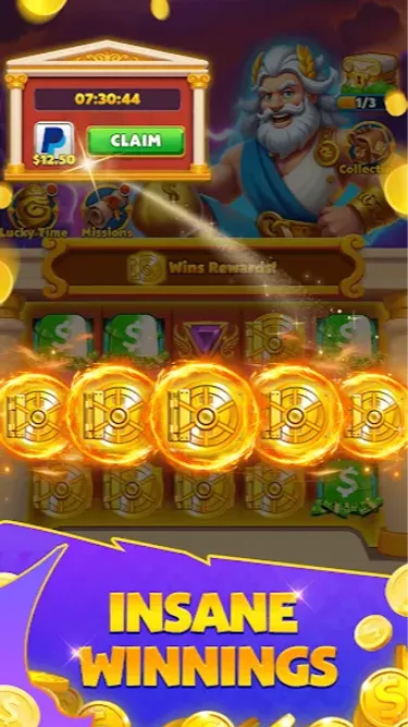 Zeus Super Scatter Screenshot