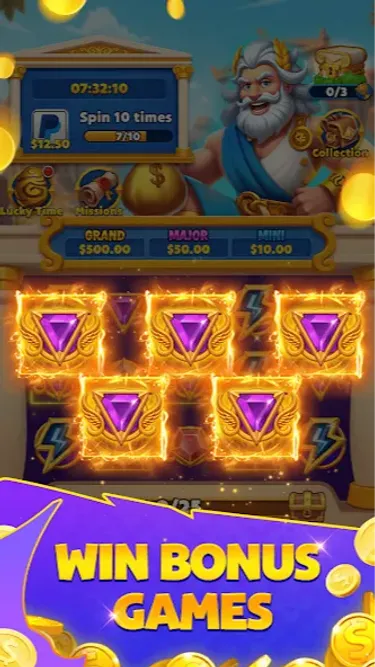 Zeus Super Scatter Screenshot